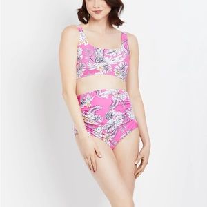 Motherhood maternity tankini bathing suite size L